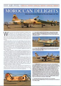 as published in Combat Aircraft